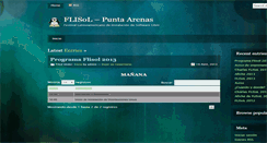 Desktop Screenshot of parenas.flisol.cl