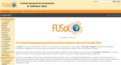 Desktop Screenshot of flisol.info