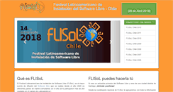 Desktop Screenshot of flisol.cl